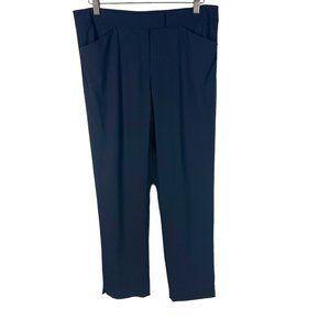 Lafayette 148 Black Mid Rise Straight Leg Dress Pants 6